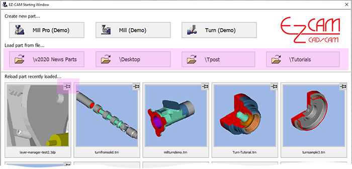 MILL / MILL-Pro / TURN » Updated Startup Window