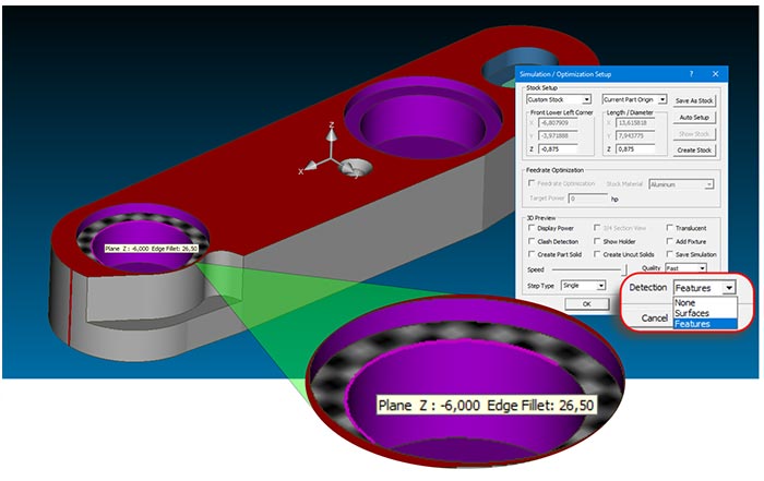 New Simulation Engine with performance boost includes Feature and Workstep Detection